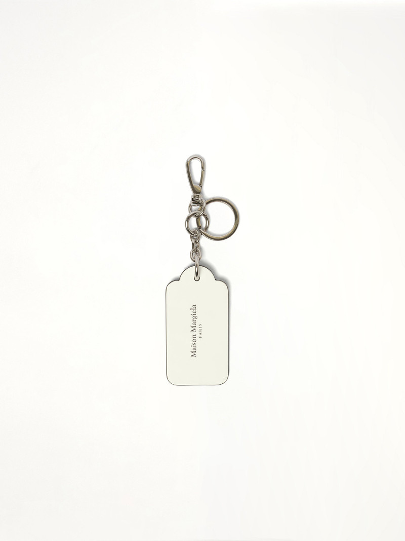 Big Tag Keyring in Black/White 1