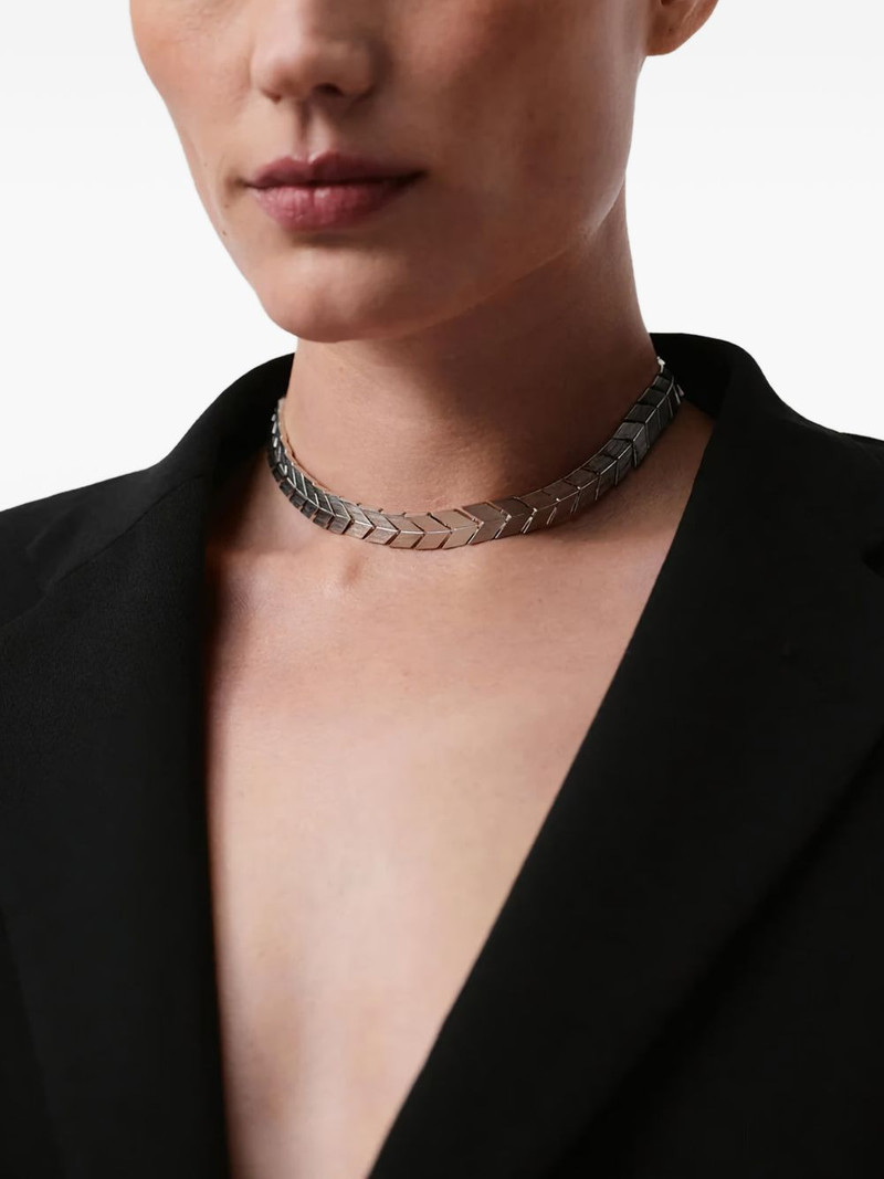 BEVZA flat spikelet choker outlook