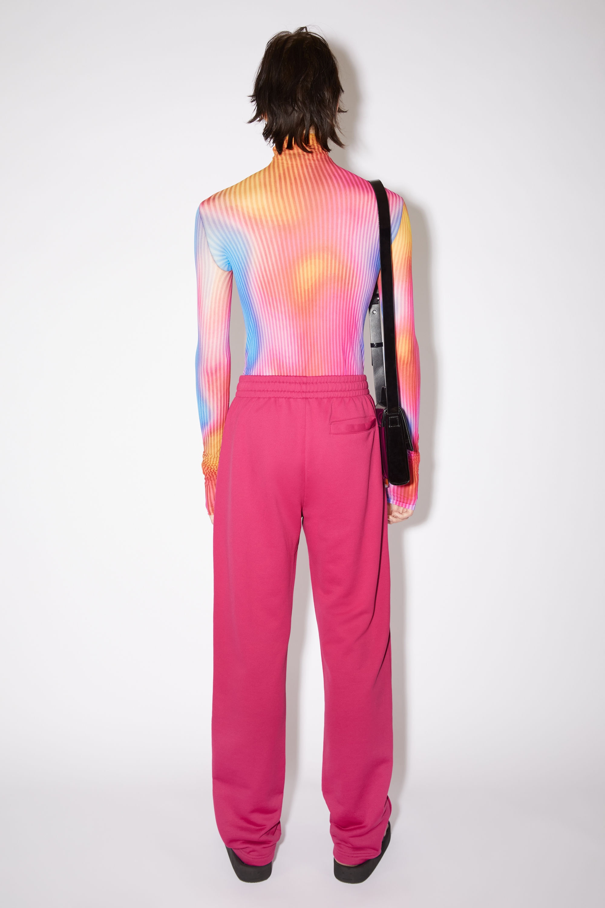 Tech jersey sweatpants - Fuchsia pink - 3