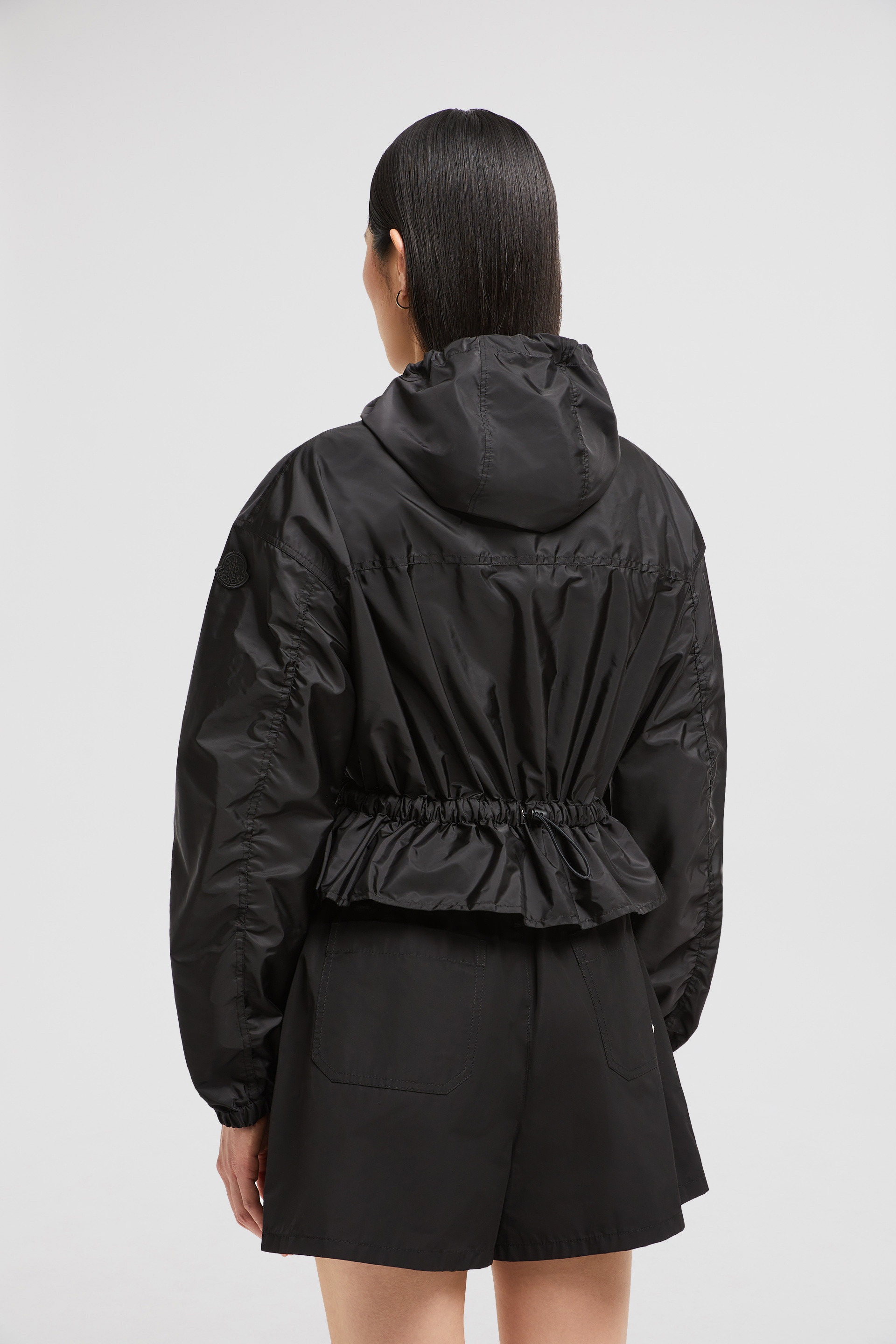 Curton Hooded Peplum Jacket - 5