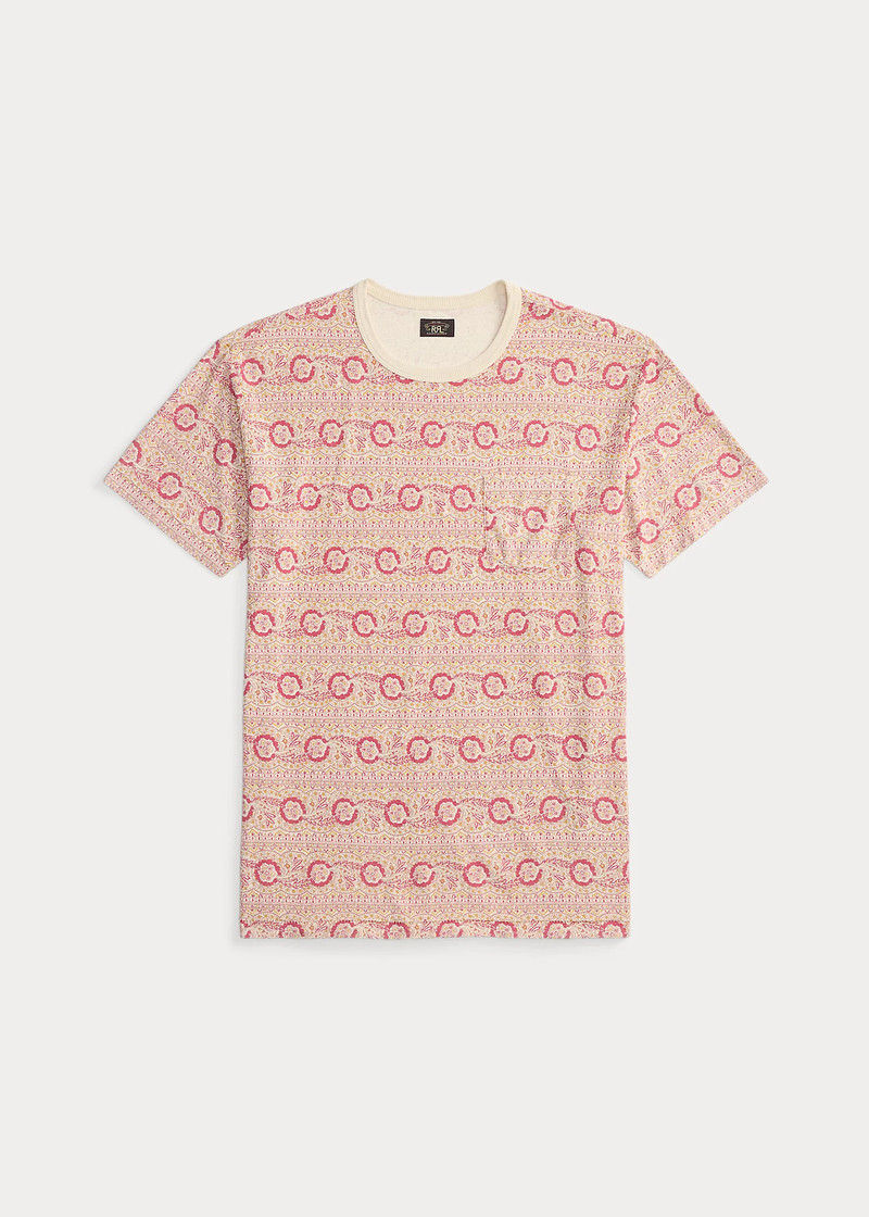 Print Jersey Pocket T-Shirt 1