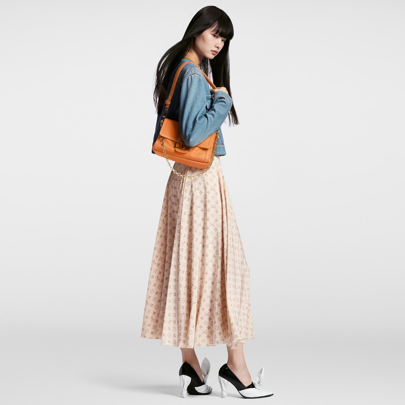 Monogram Midi Skirt 3
