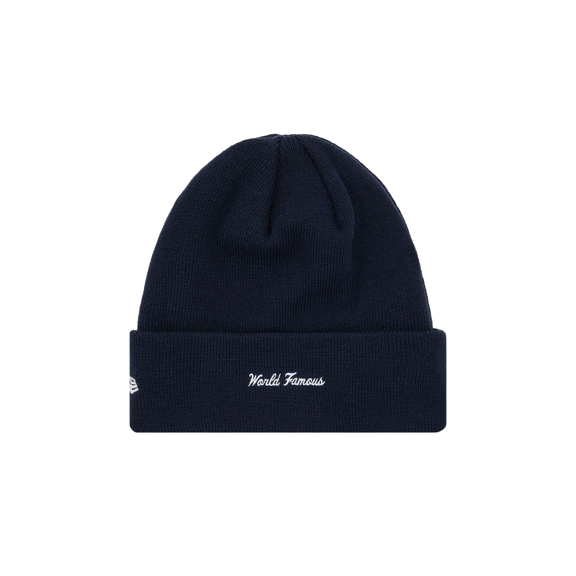 Supreme x New Era Box Logo Beanie 'Navy' - 2