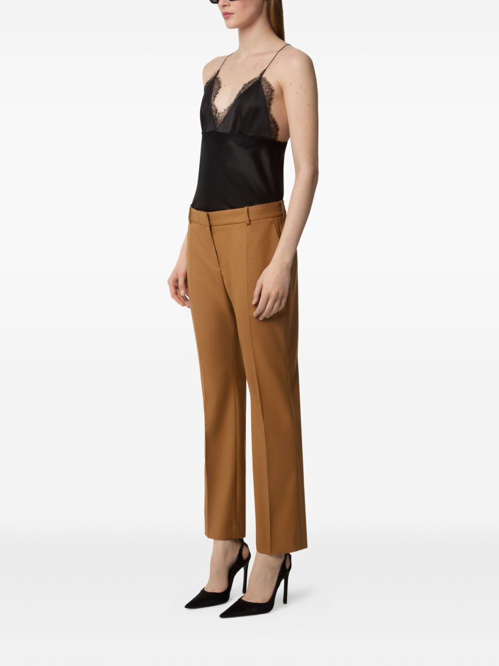 gabardine trousers - 3