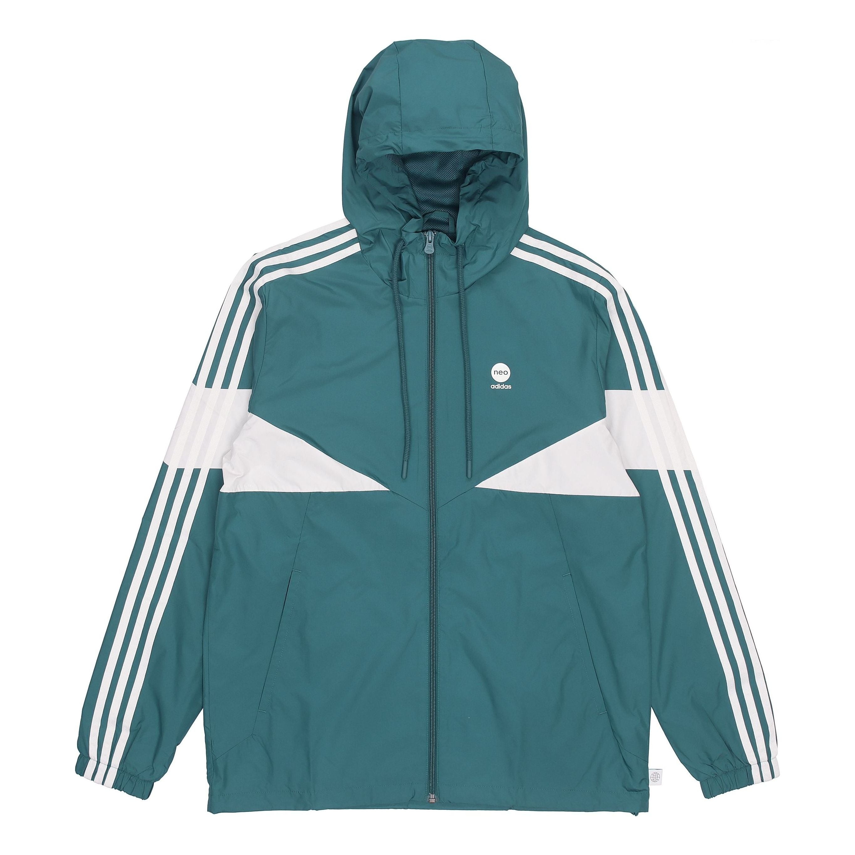 adidas neo Sports Hooded Jacket Green HM7431 - 1