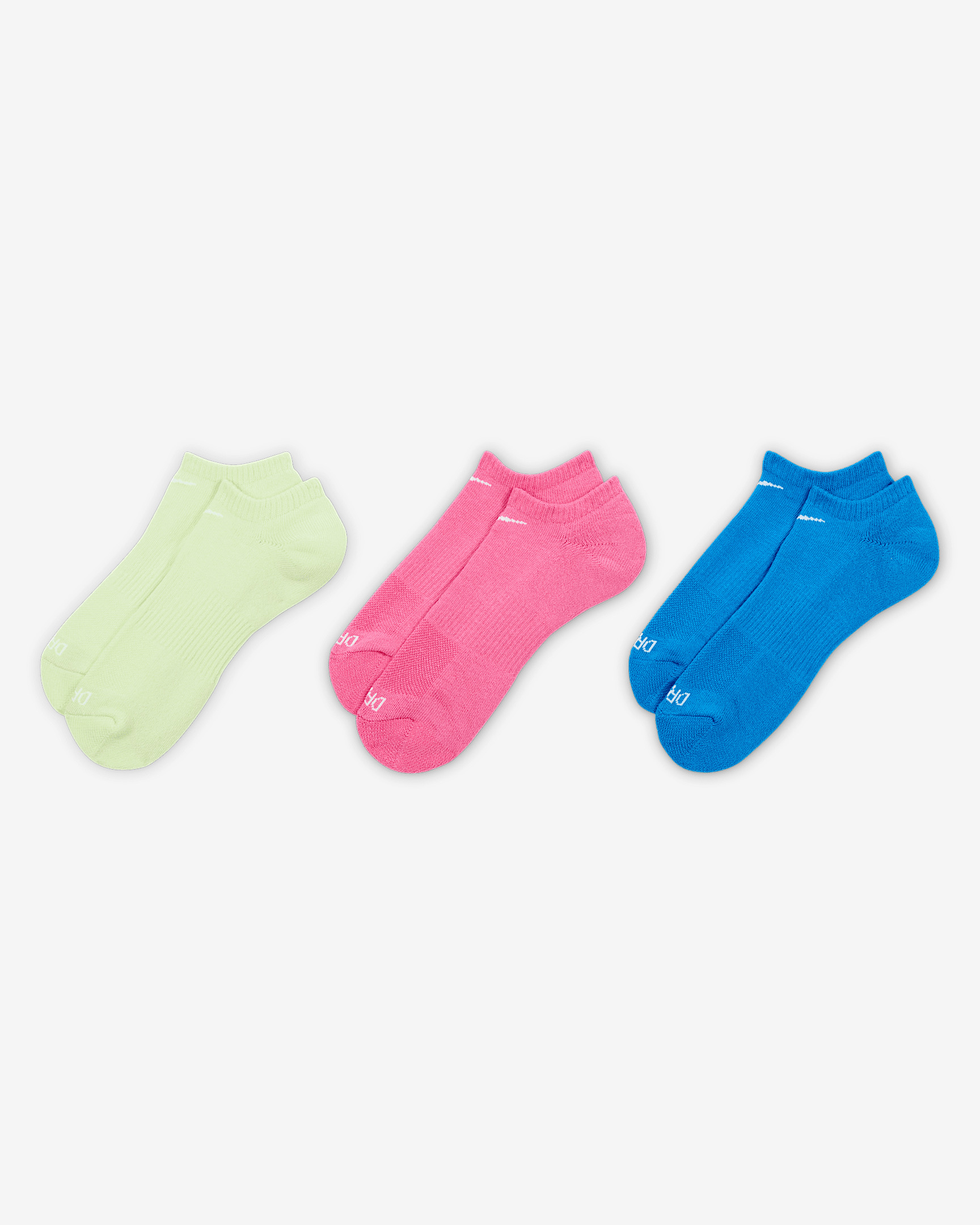 Nike Everyday Plus Cushion Training No-Show Socks (3 Pairs) - 2