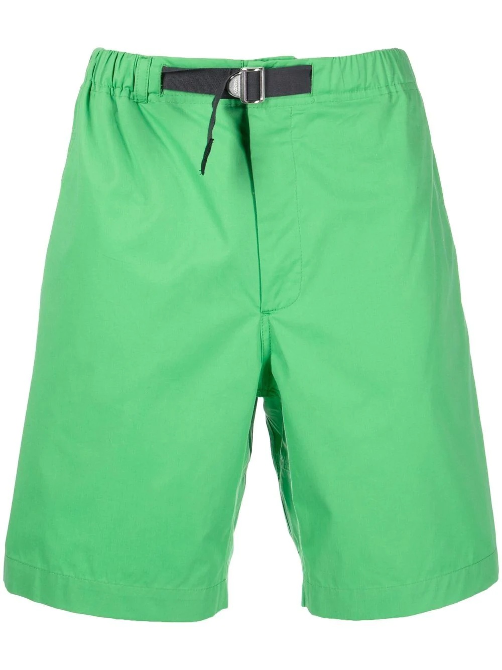 buckle-fastened cotton shorts - 1