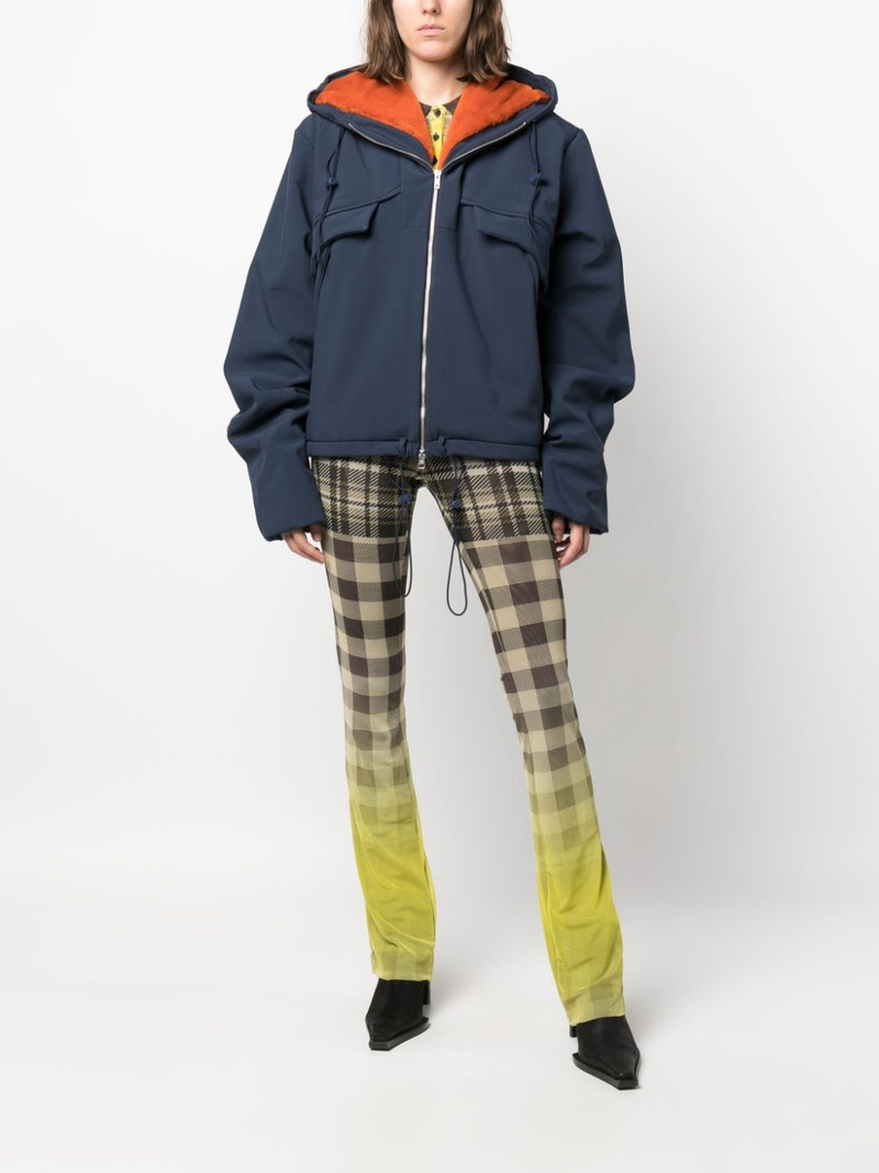OTTOLINGER faux-fur lining hooded jacket outlook