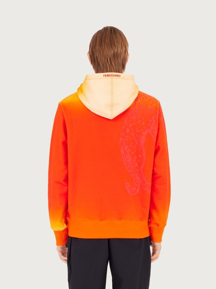 SUNSET PRINT HOODIE - 3