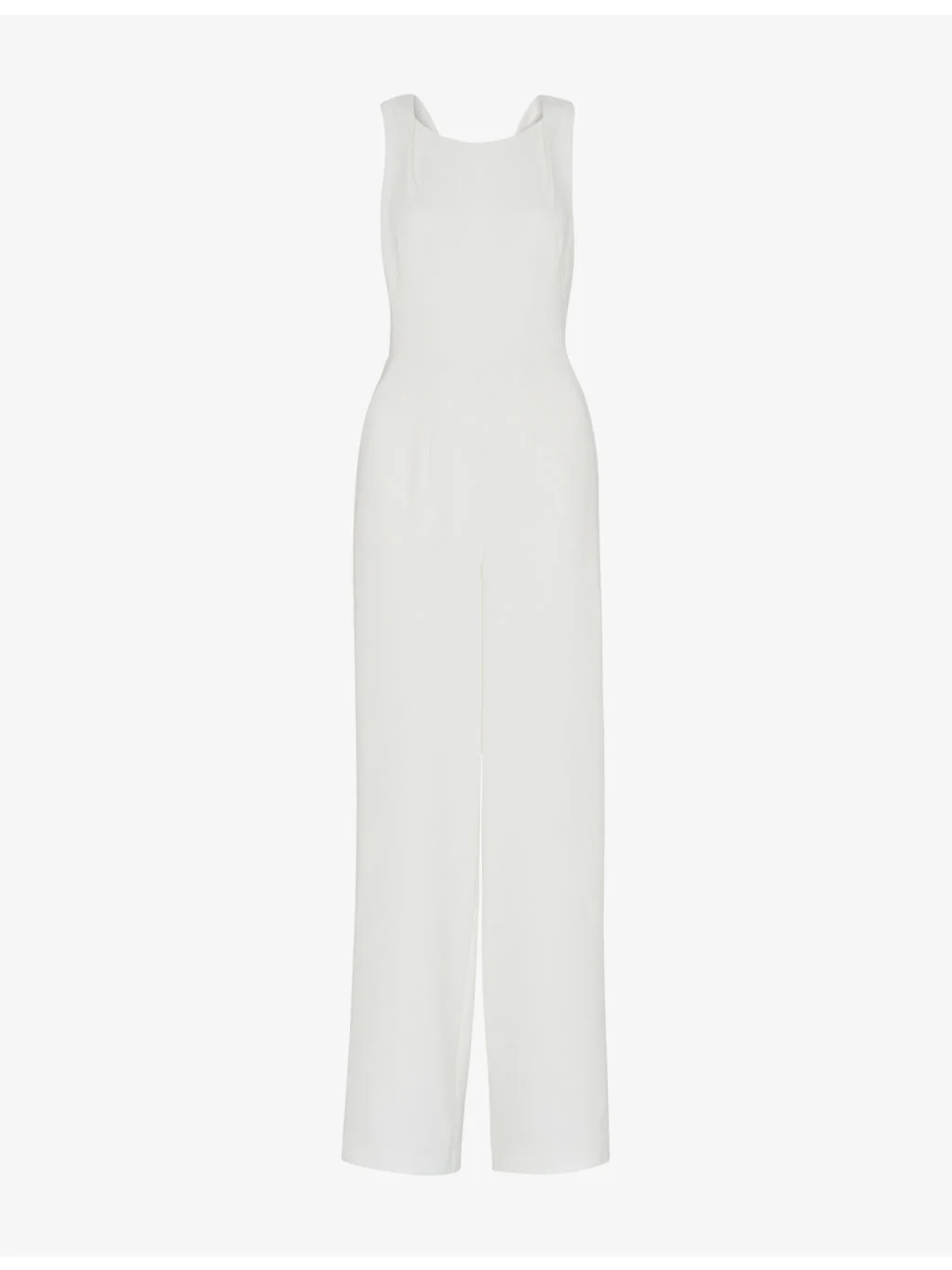 Thelma wide-leg woven wedding jumpsuit - 1