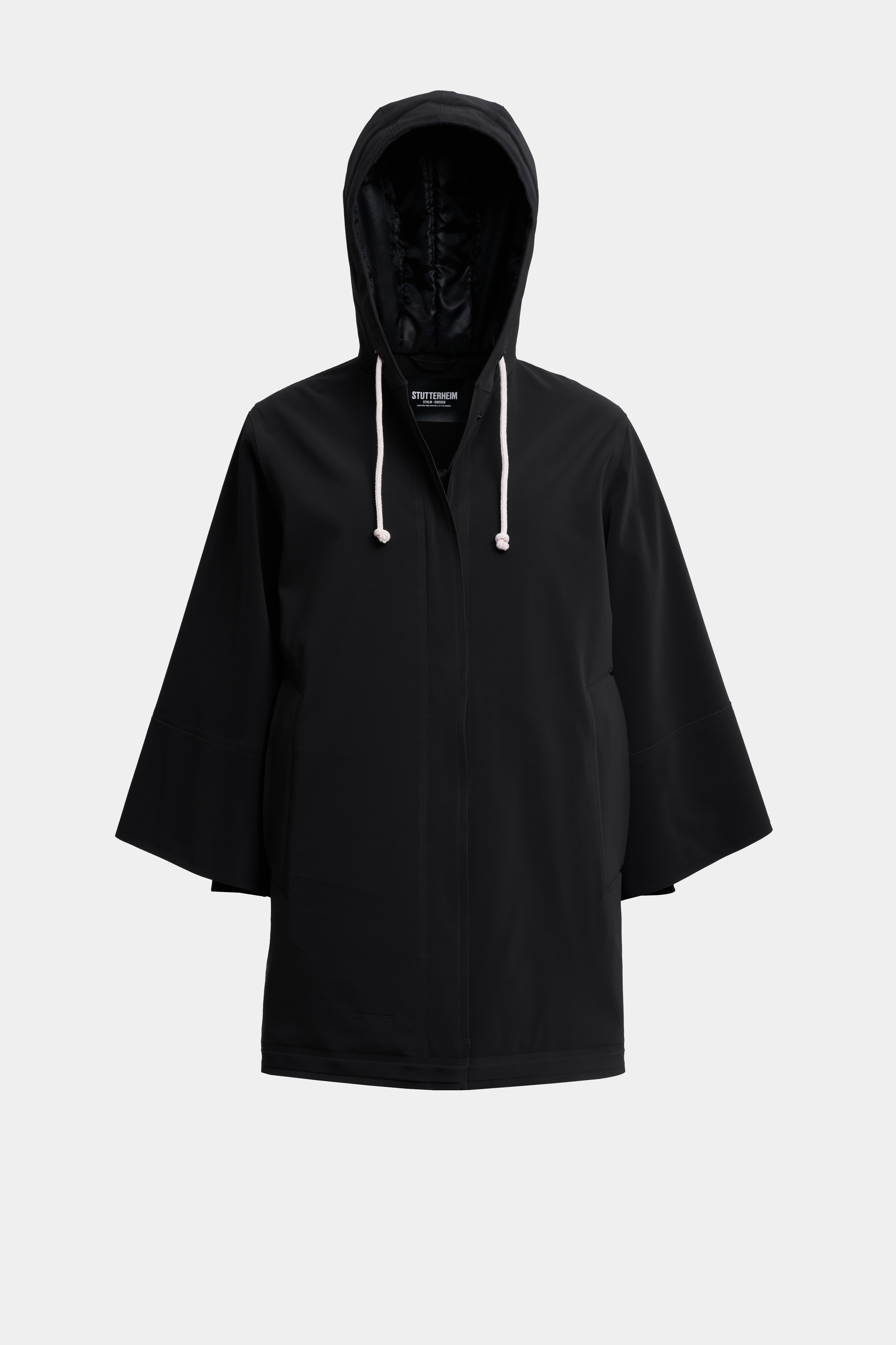 Lubban Winter Matte Raincoat Black - 7