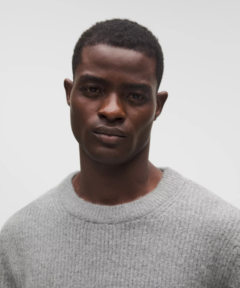 Wool-Blend Ribbed Sweater 4