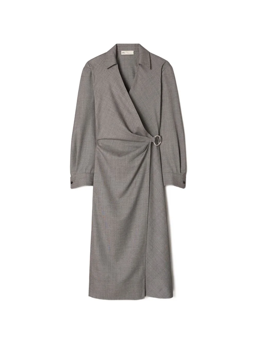wool wrap dress - 1