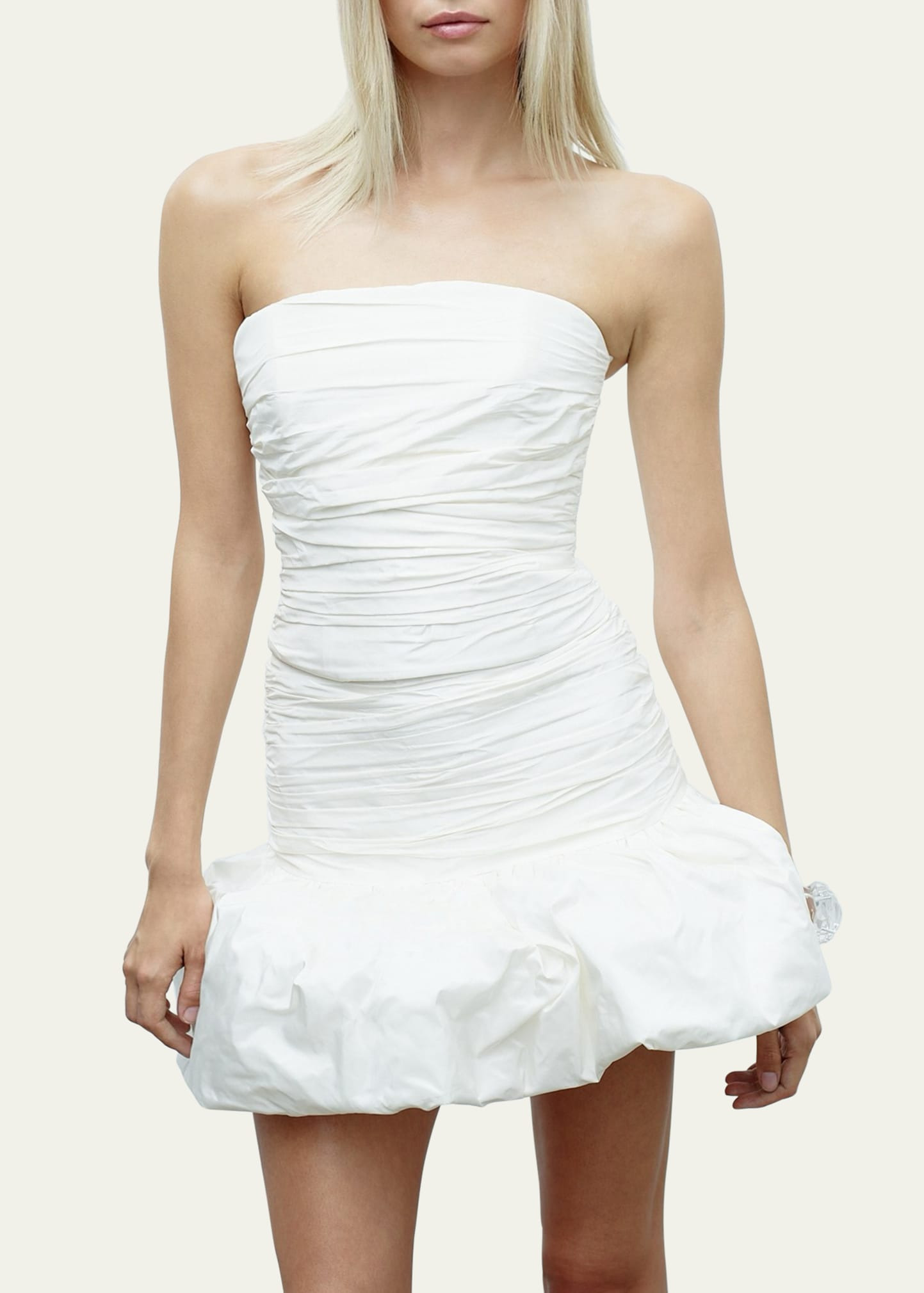 Lina Strapless Ruched Top - 3