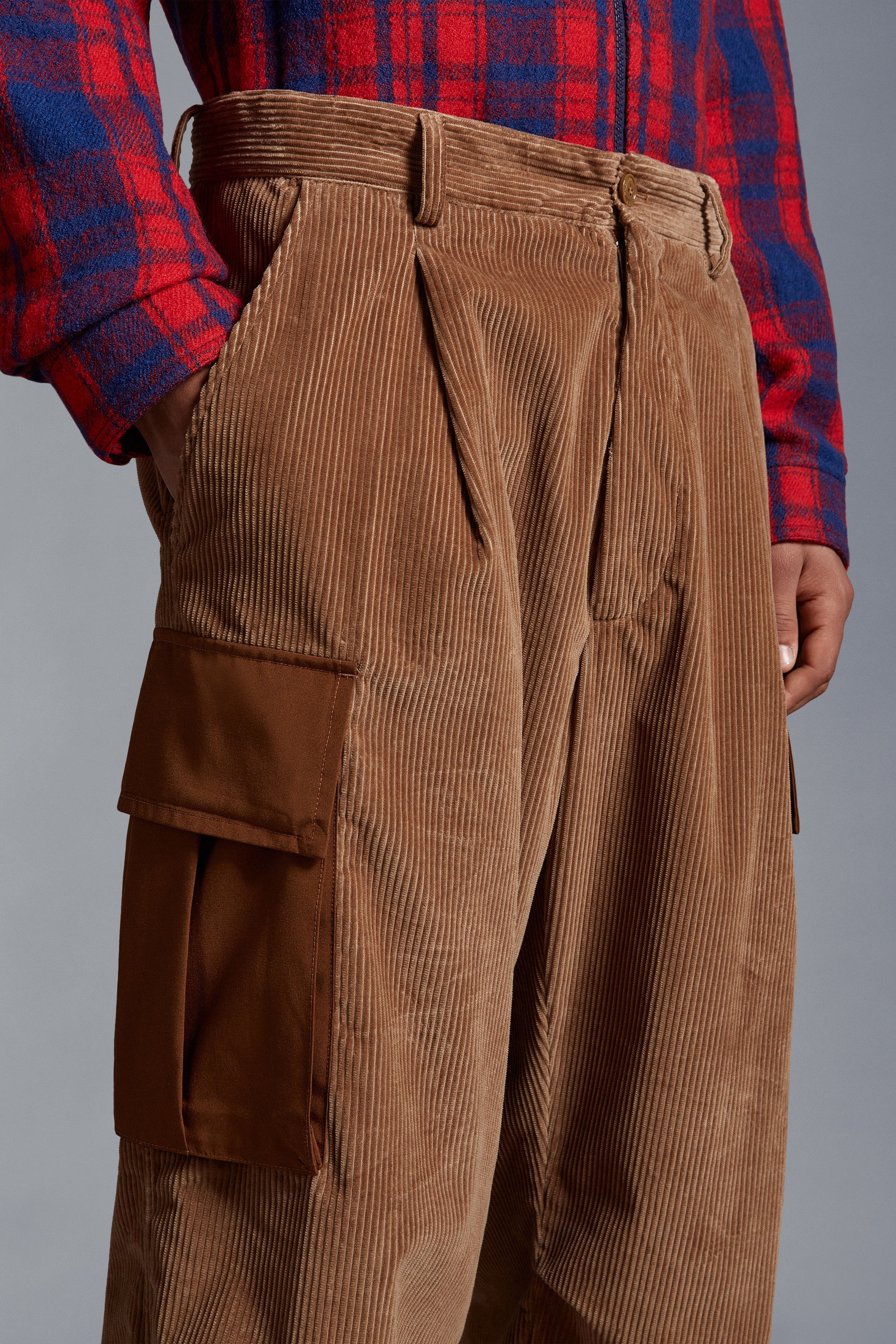 Corduroy Cargo Pants - 6