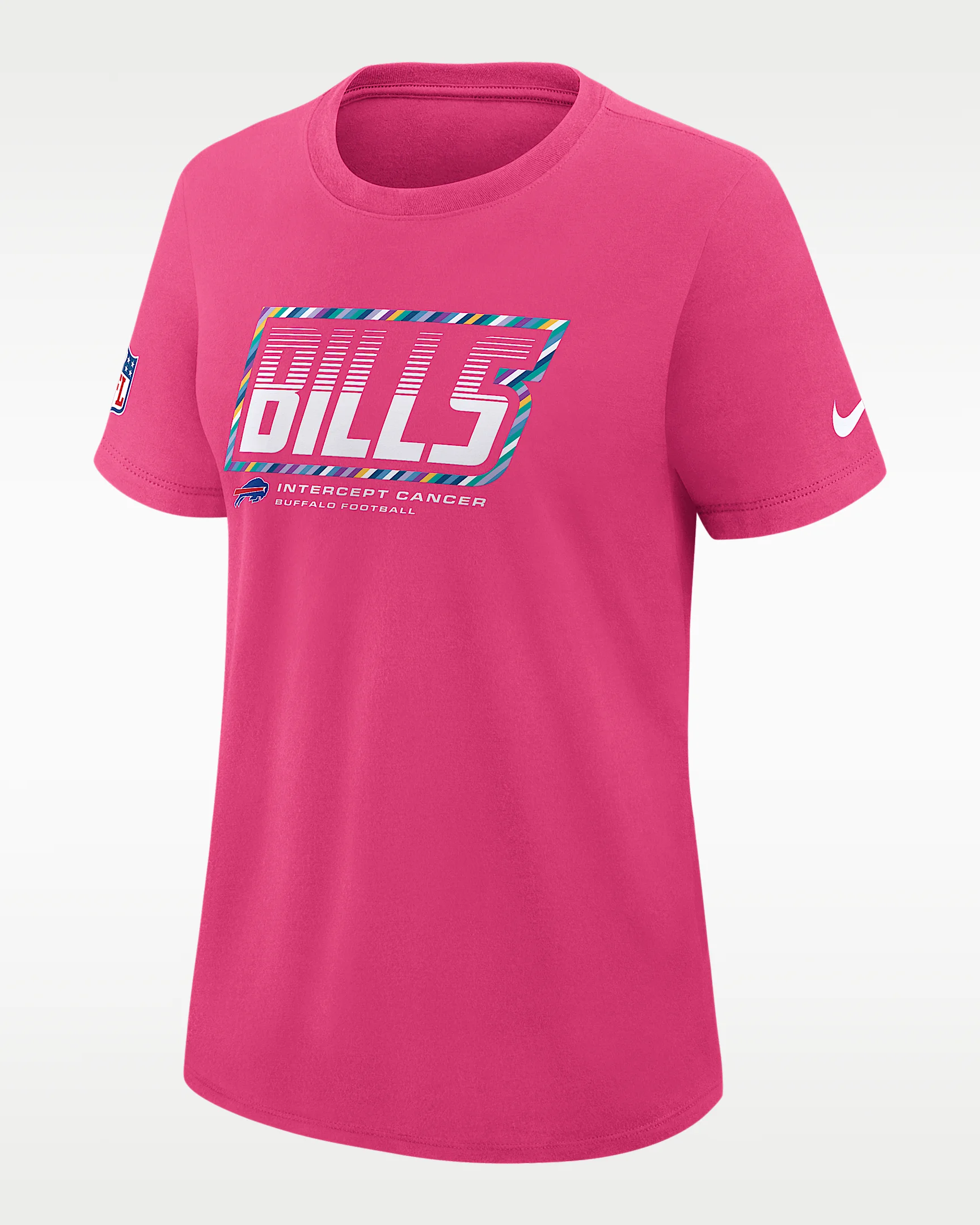 Buffalo Bills Crucial Catch Women's Nike Dri-FIT NFL T-Shirt - 1