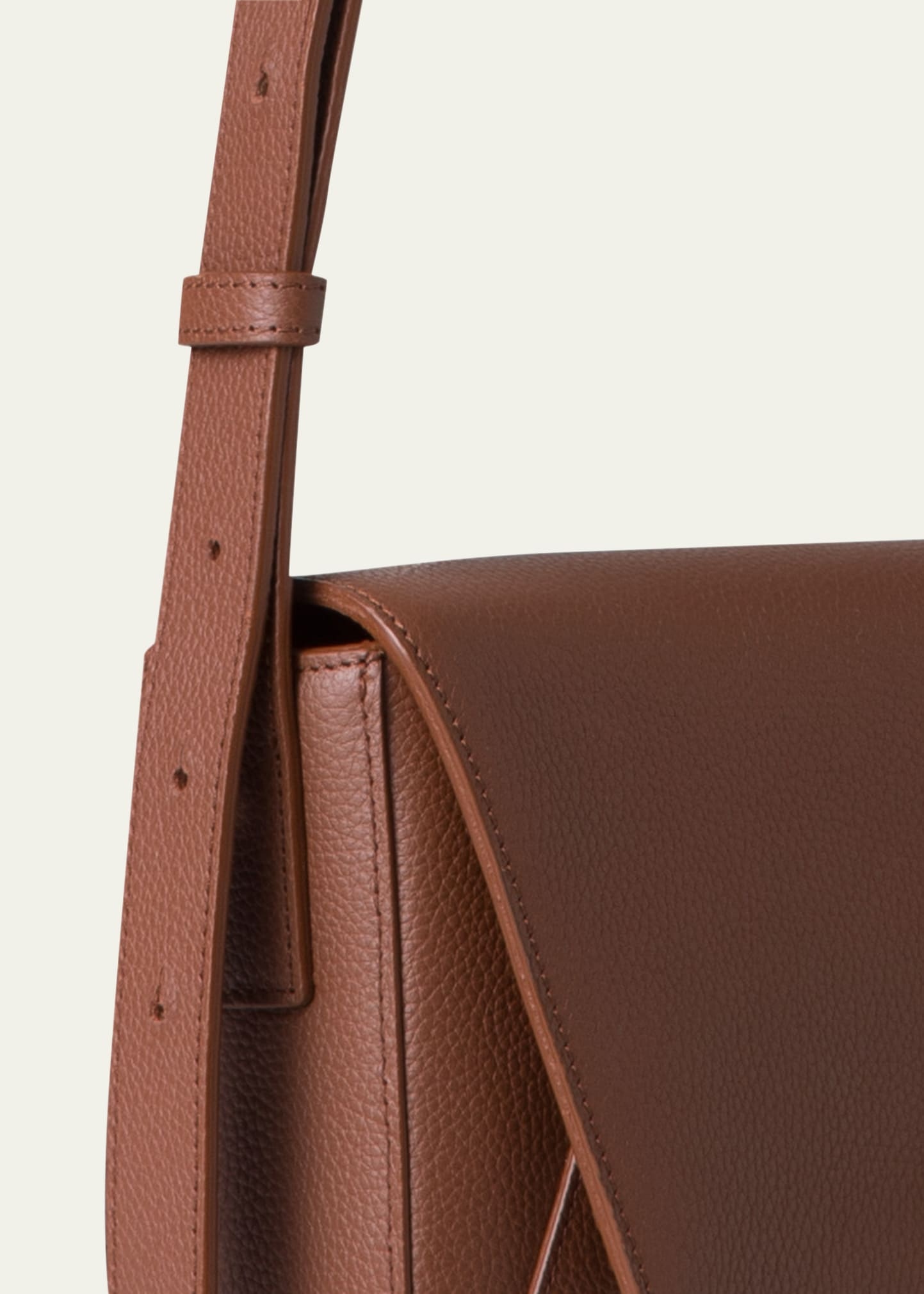 Anouk Lite Flap Leather Crossbody Bag - 3