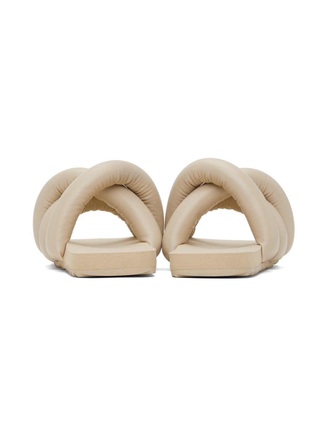 Beige Tyre Sandals - 2