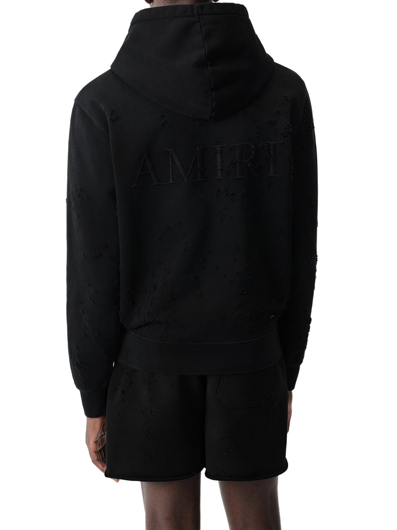 SWEATSHIRT WITH WORN EFFECT - 4