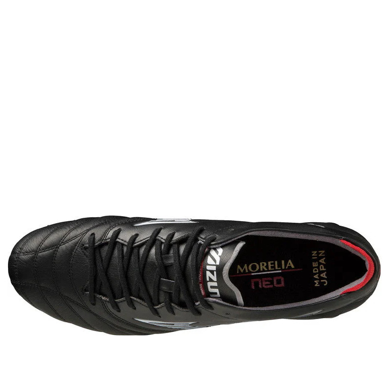 Mizuno Morelia Neo 4 Japan 'Black White Red' P1GA233001 - 3
