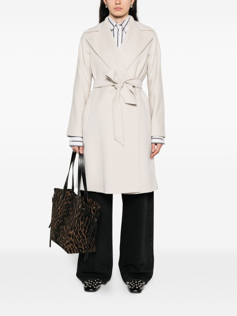 Max Mara side-pockets oversized coat outlook