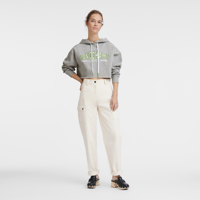 Longchamp Hoodie Grey - Jersey outlook