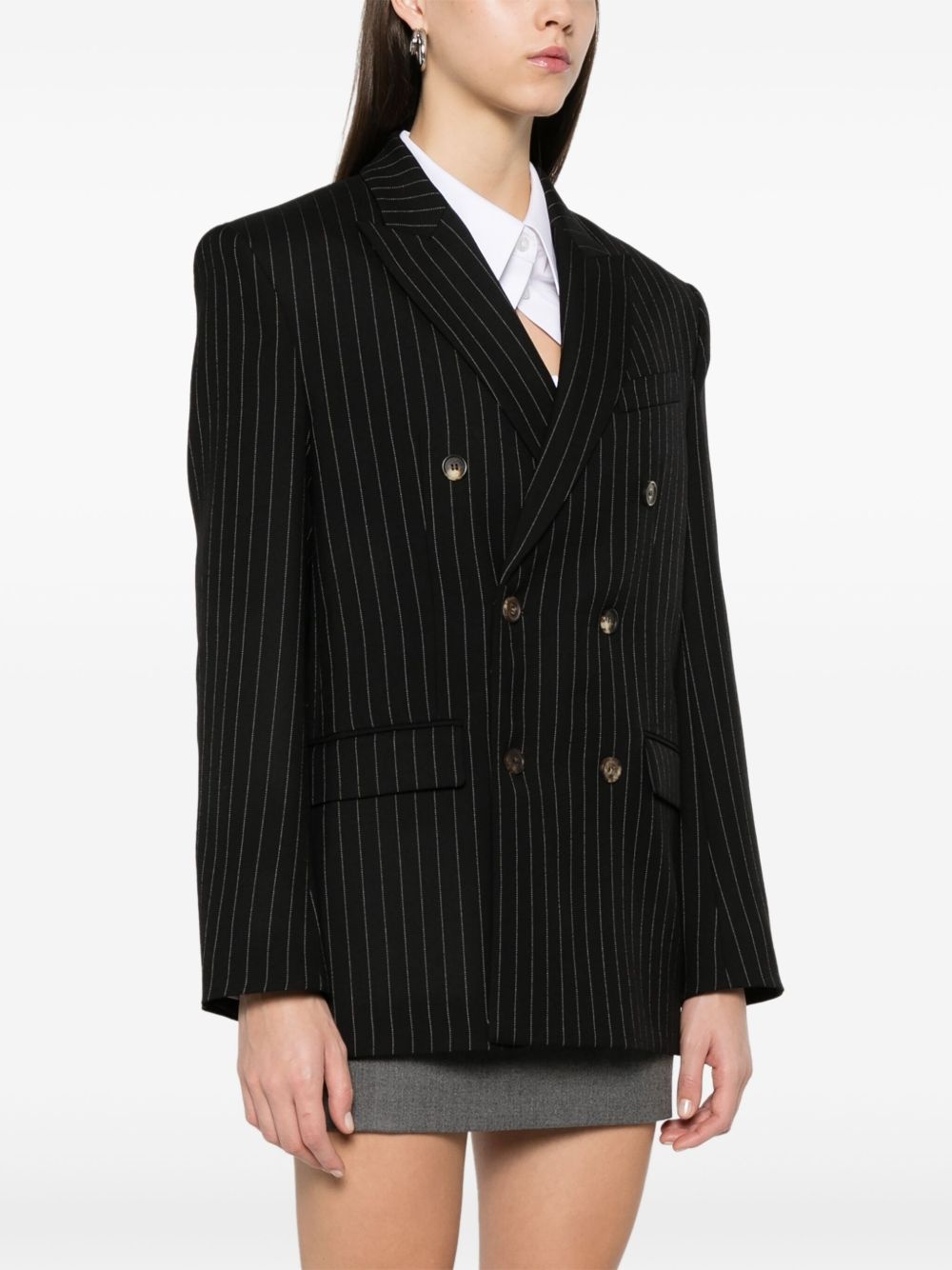 double-breasted blazer - 3