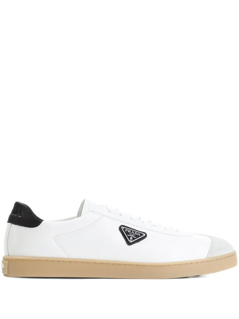 Prada Men Lane Leather Sneakers - 1