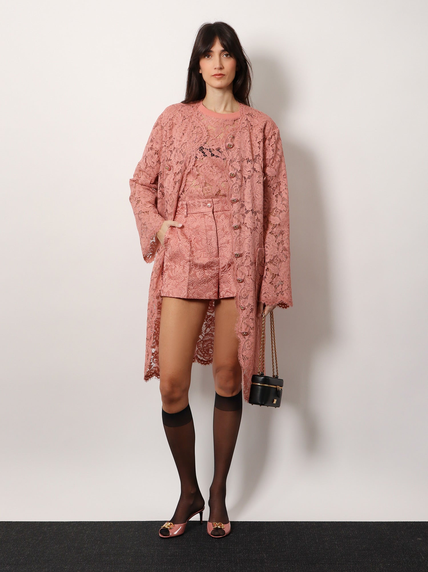 Dg Floral Lace Top - 2