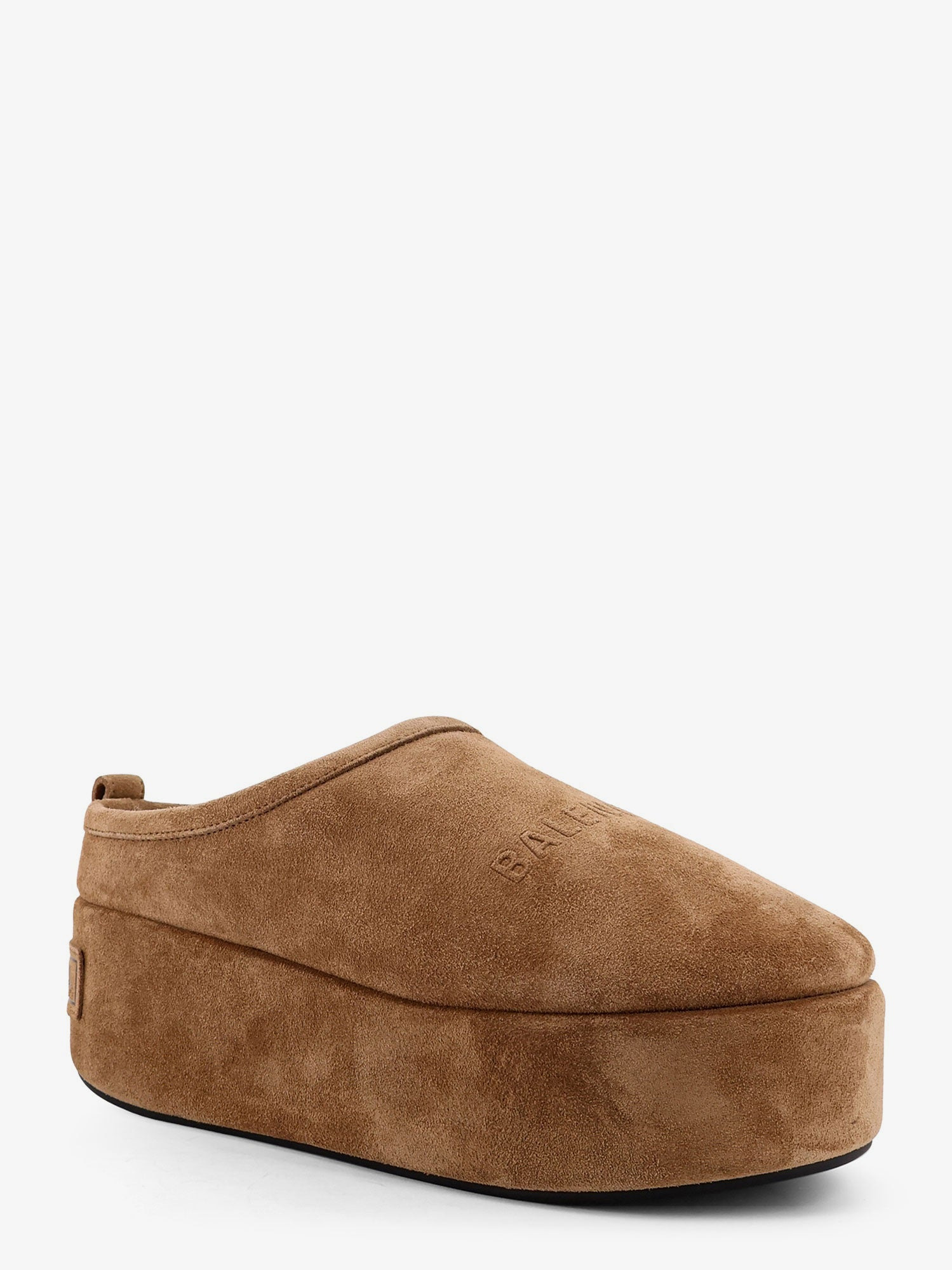 Balenciaga Alaska Soft Suede Mule With Plateau - 2
