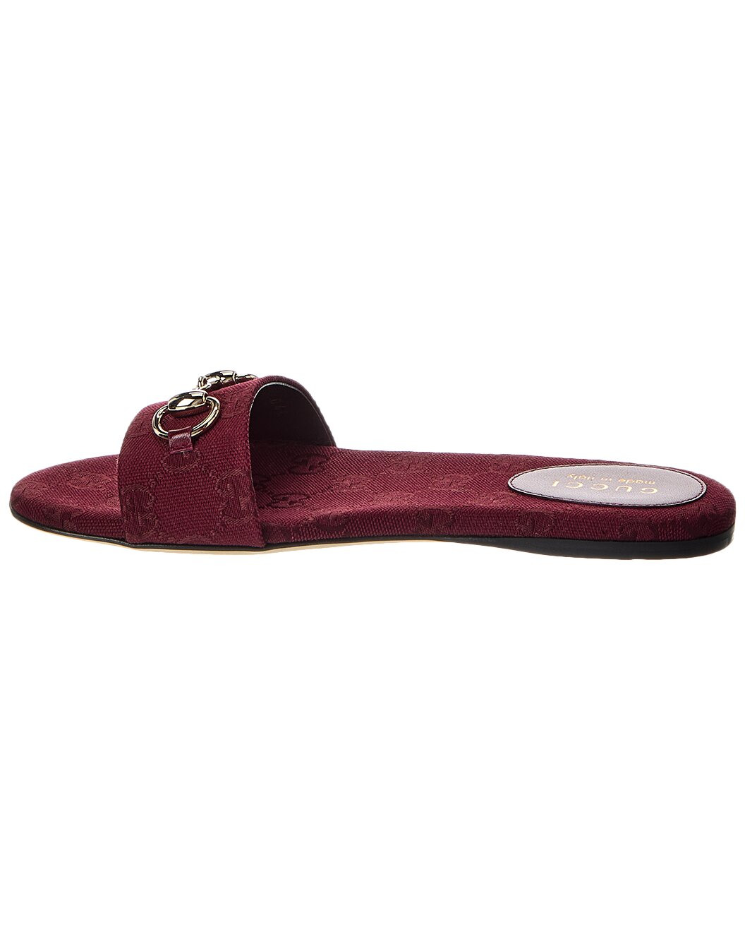 Gucci Horsebit GG Canvas Sandal - 2