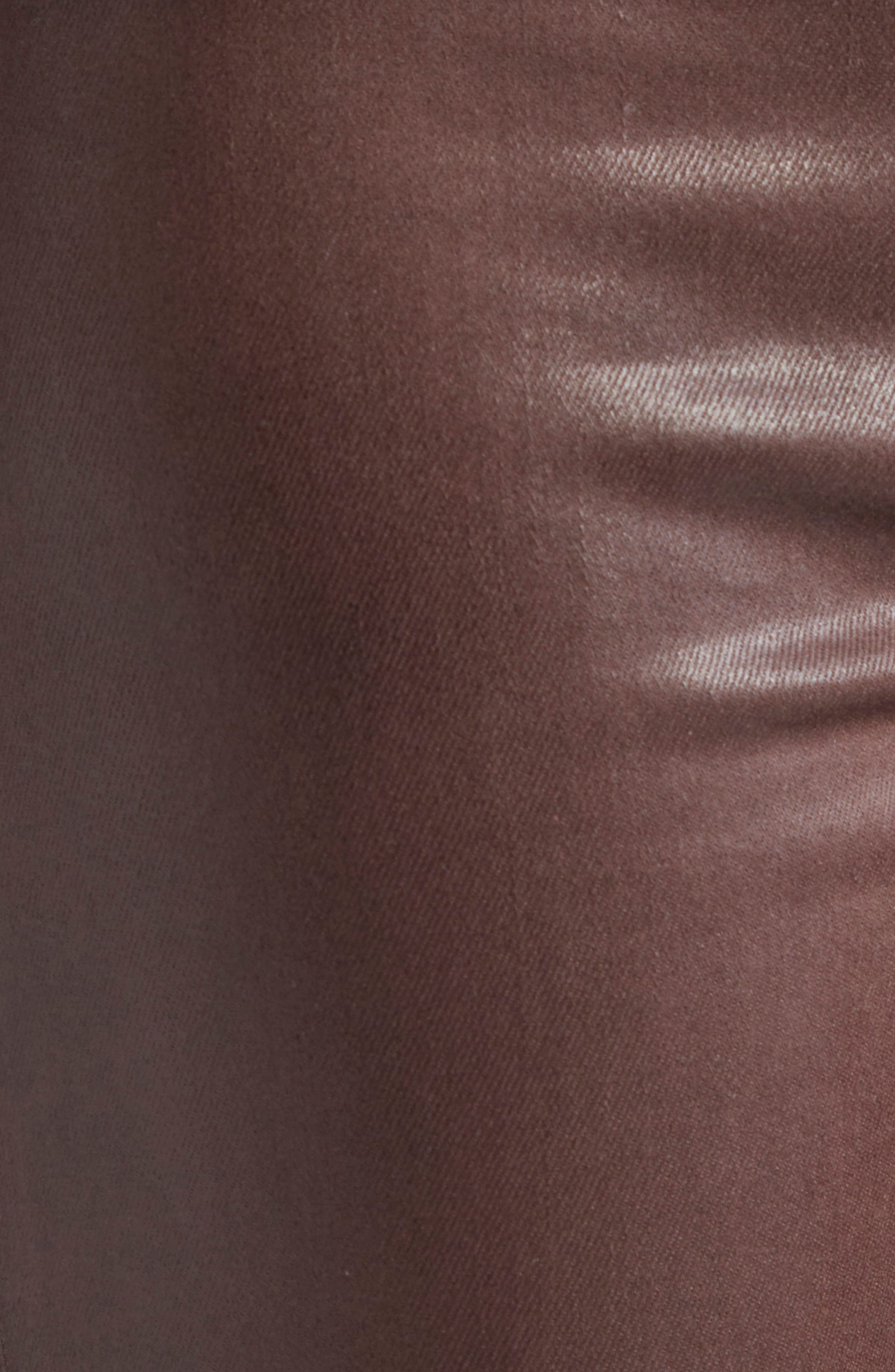 L'AGENCE Selma High Waist Baby Boot Jeans in Chocolate Coated at Nordstrom - 6