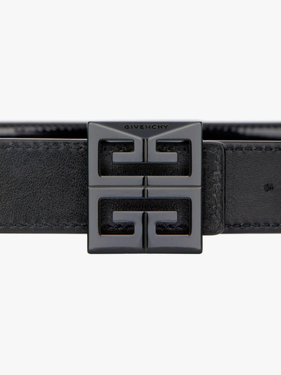 Givenchy 4G REVERSIBLE BELT IN LEATHER outlook