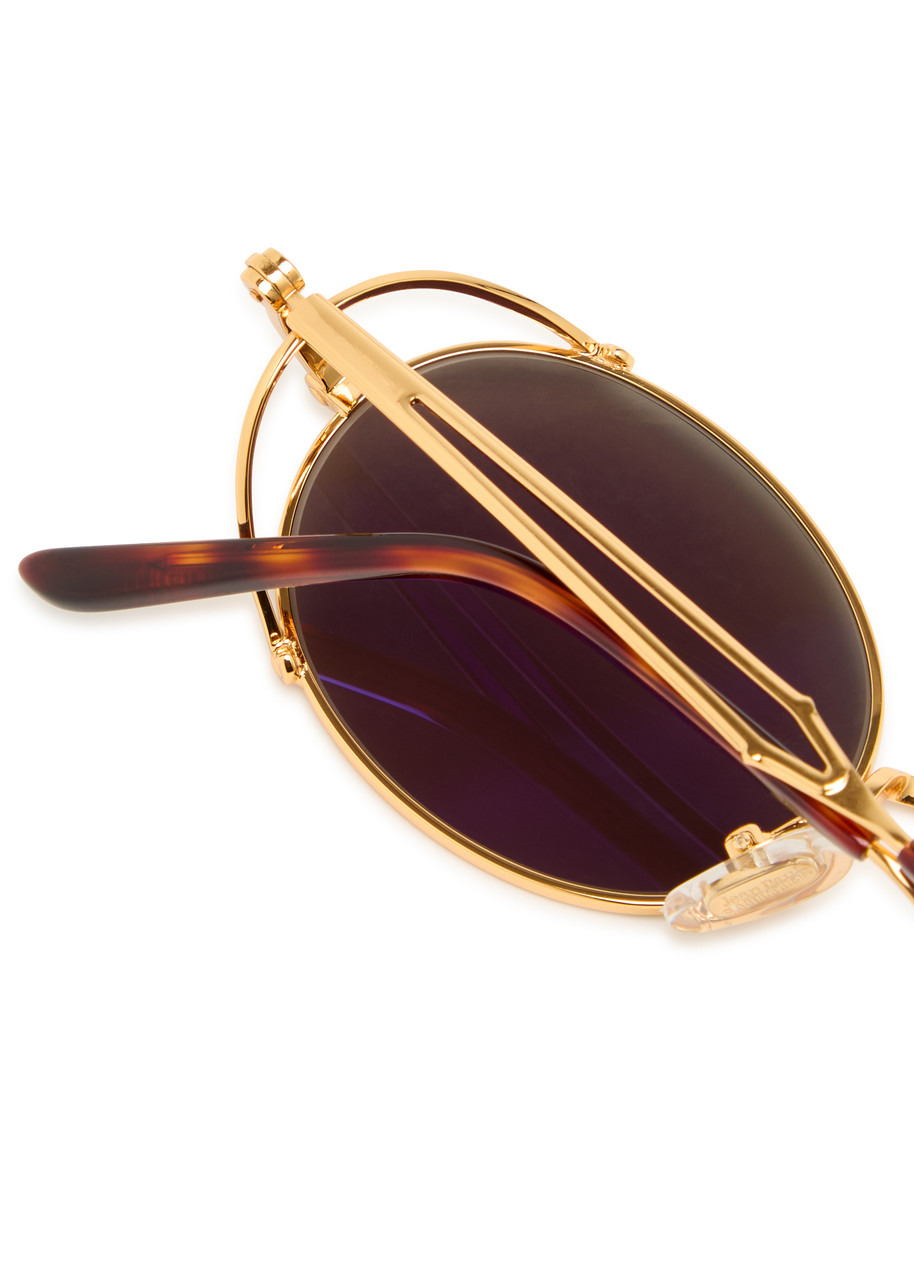 Jean Paul Gaultier Oval-frame Sunglasses - 3