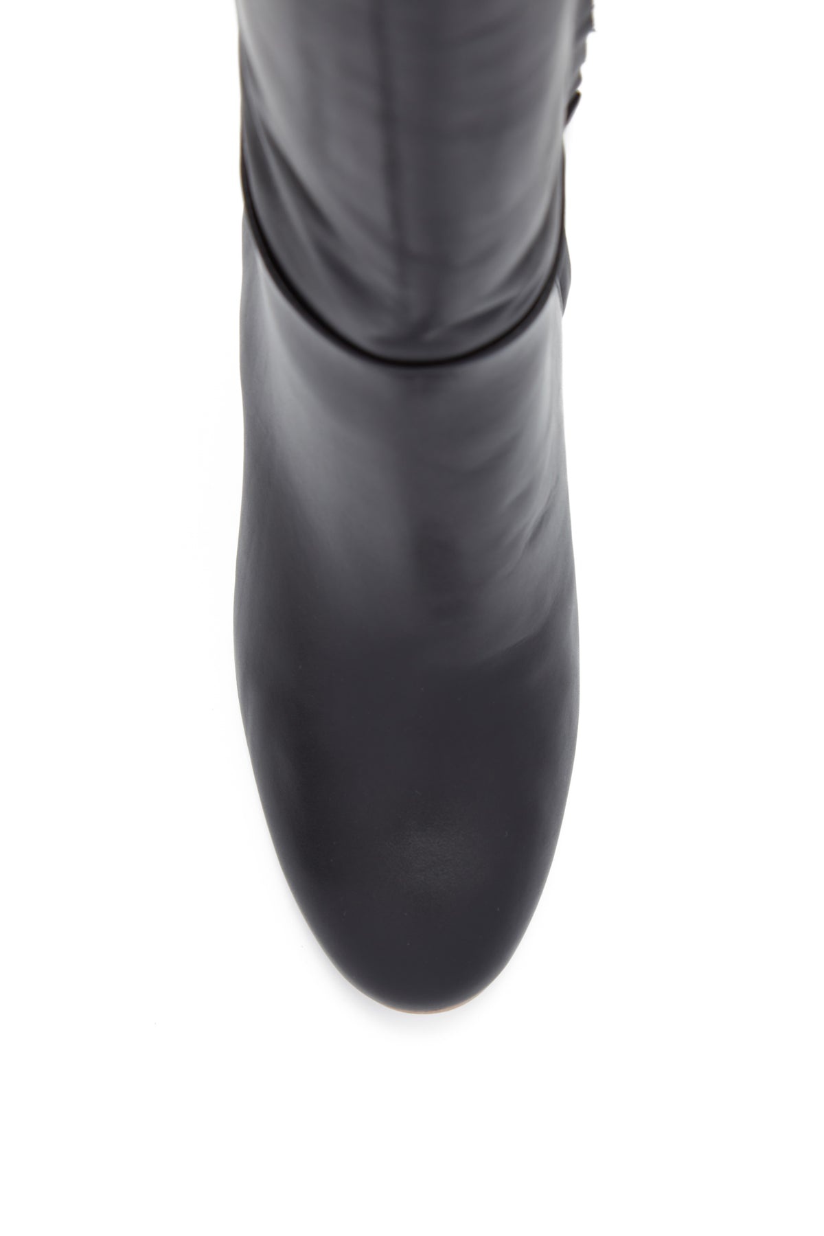 Linda Over-the-Knee Boot in Black Leather - 5