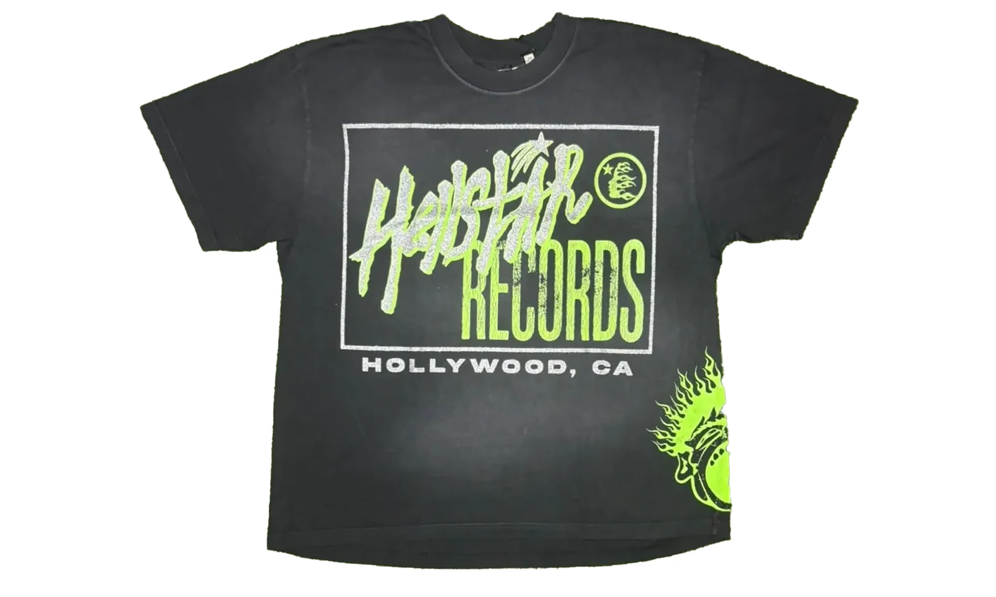 RECORDS REMIX TEE "Black" HSR179 - 1