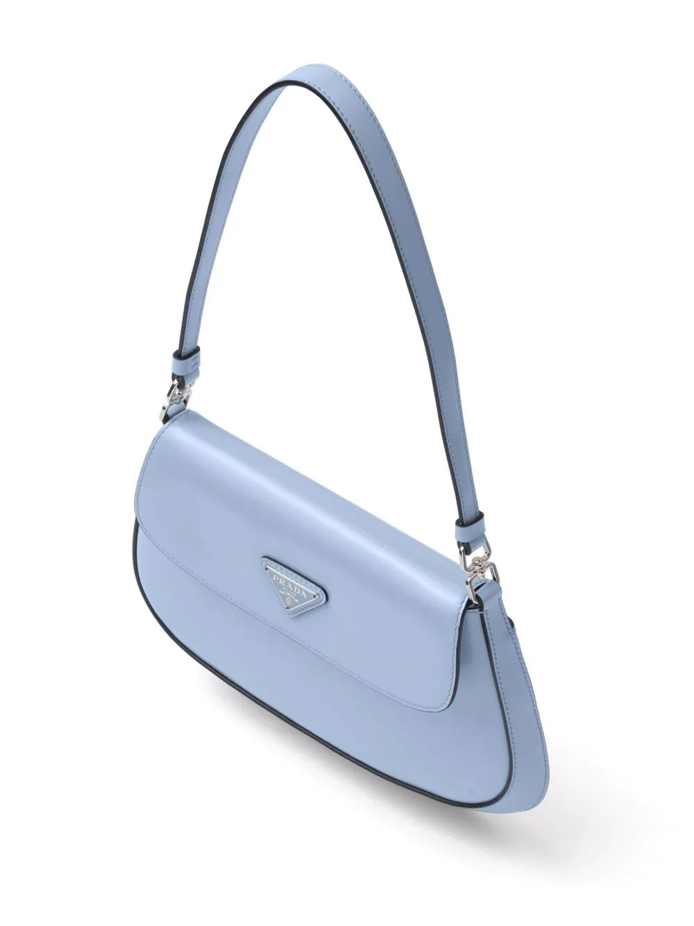 Cleo triangle logo shoulder bag - 4