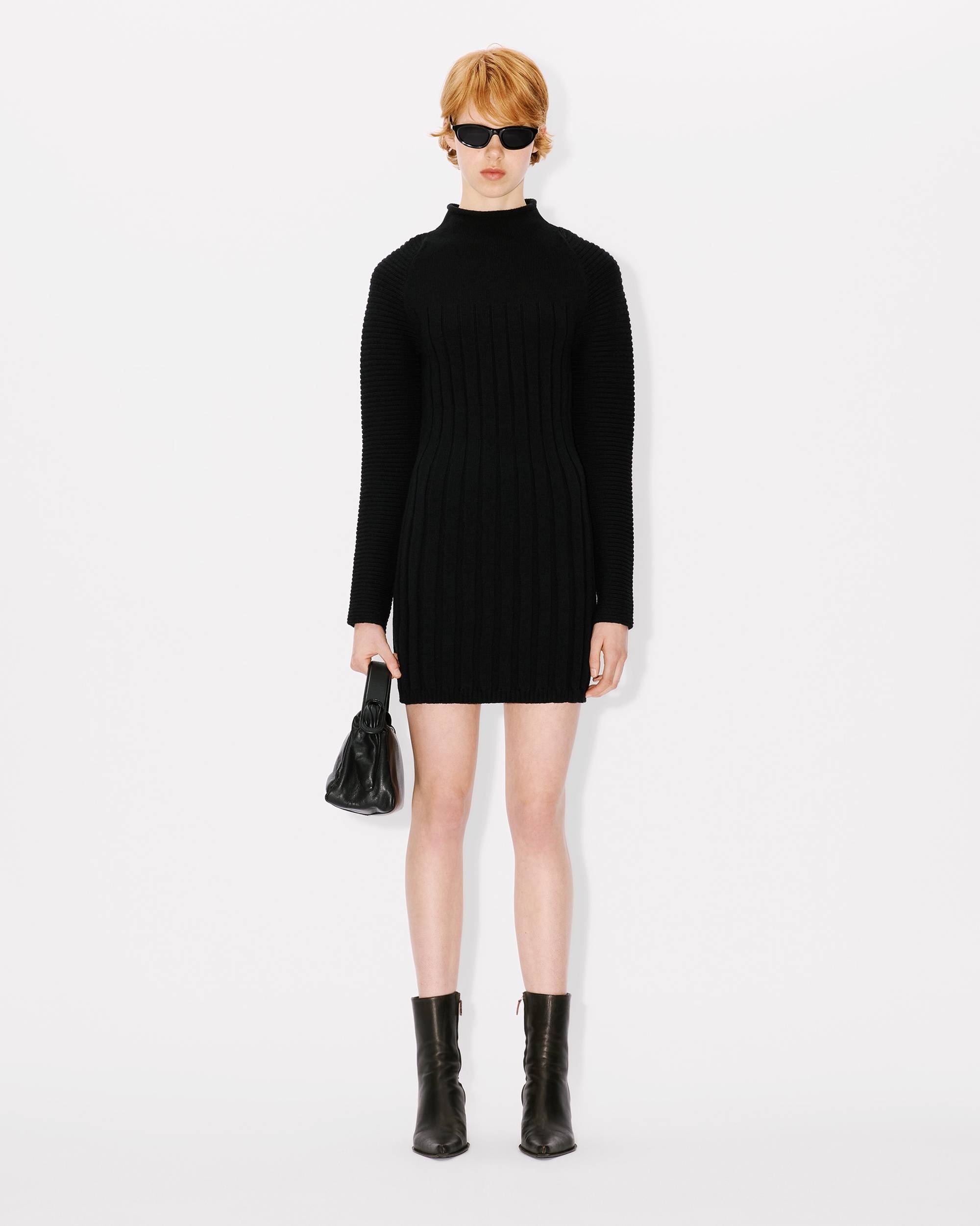 'KENZO 3D' embroidered mini dress - 3