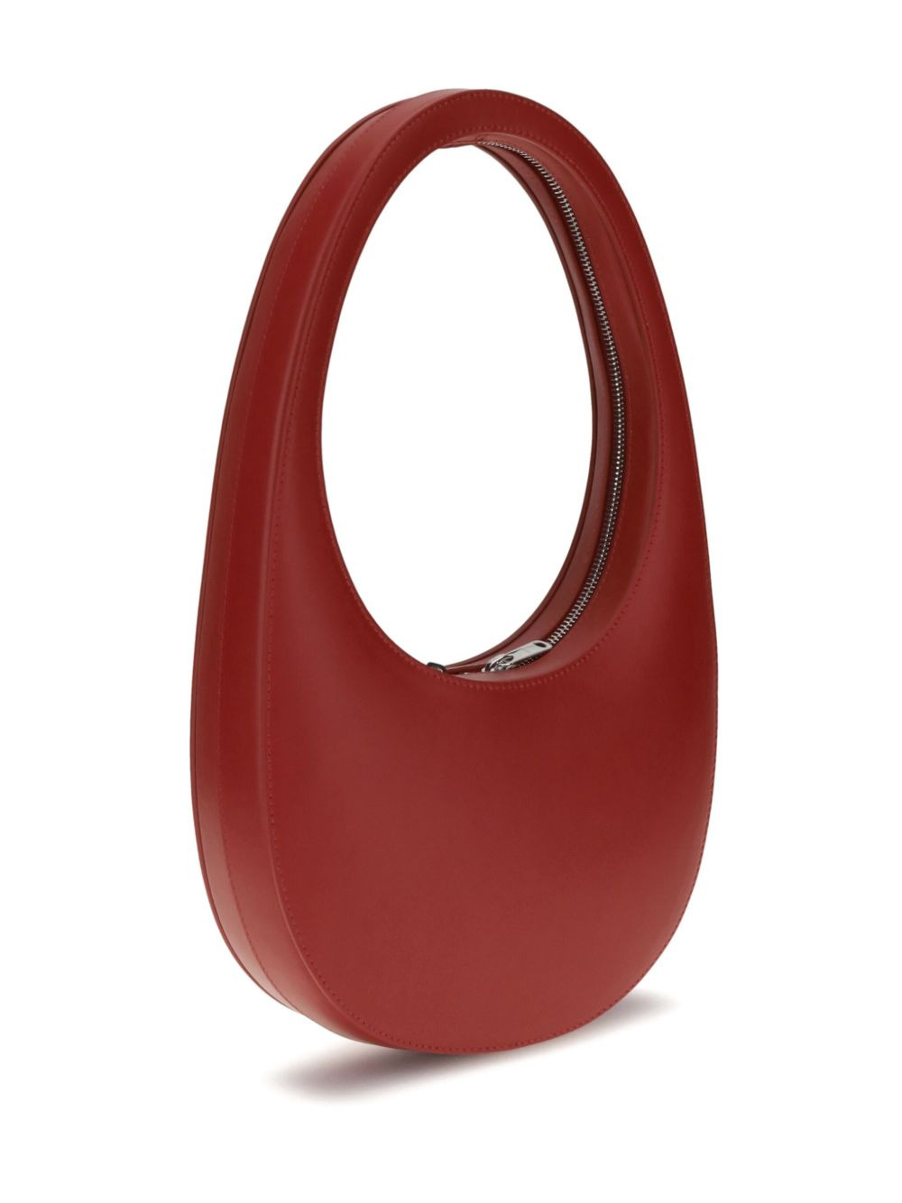 Swipe oval-frame zip shoulder bag - 2