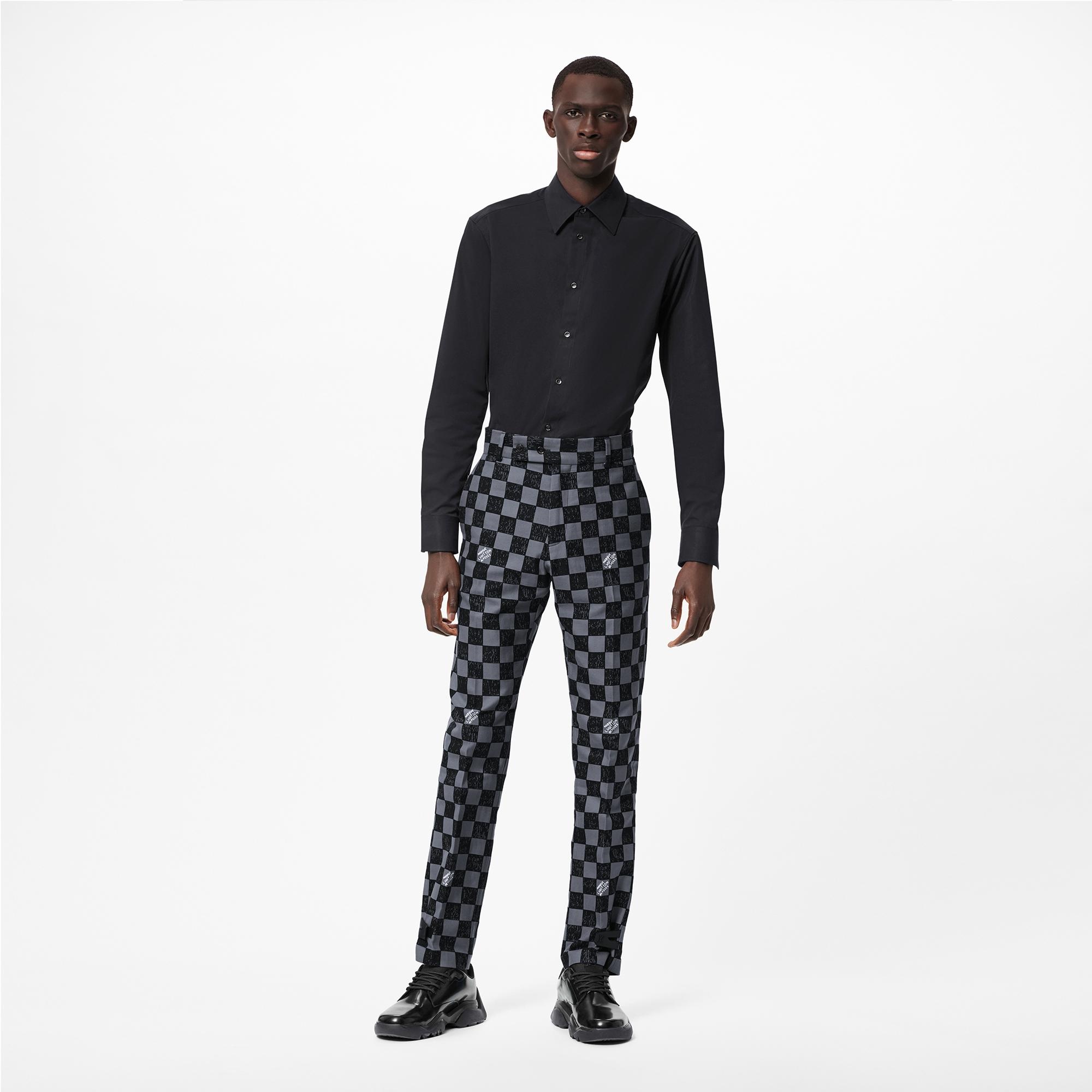 Damier Cigarette Pants - 2