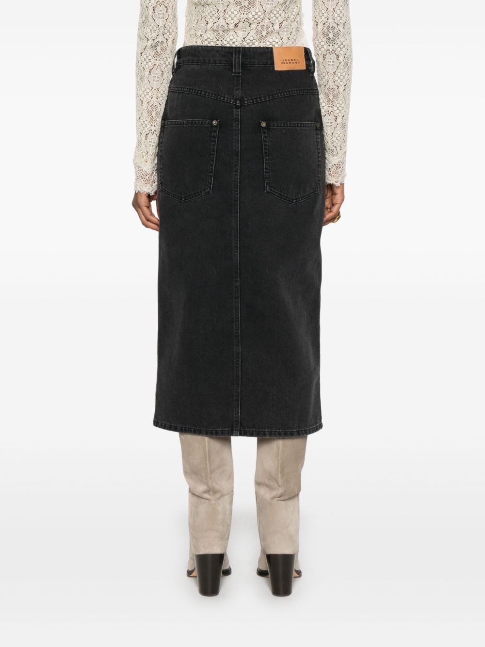Pavina denin skirt - 4