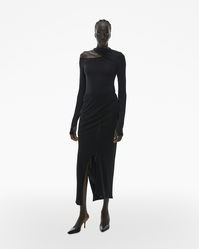 Helmut Lang TWISTED SLIT SKIRT outlook