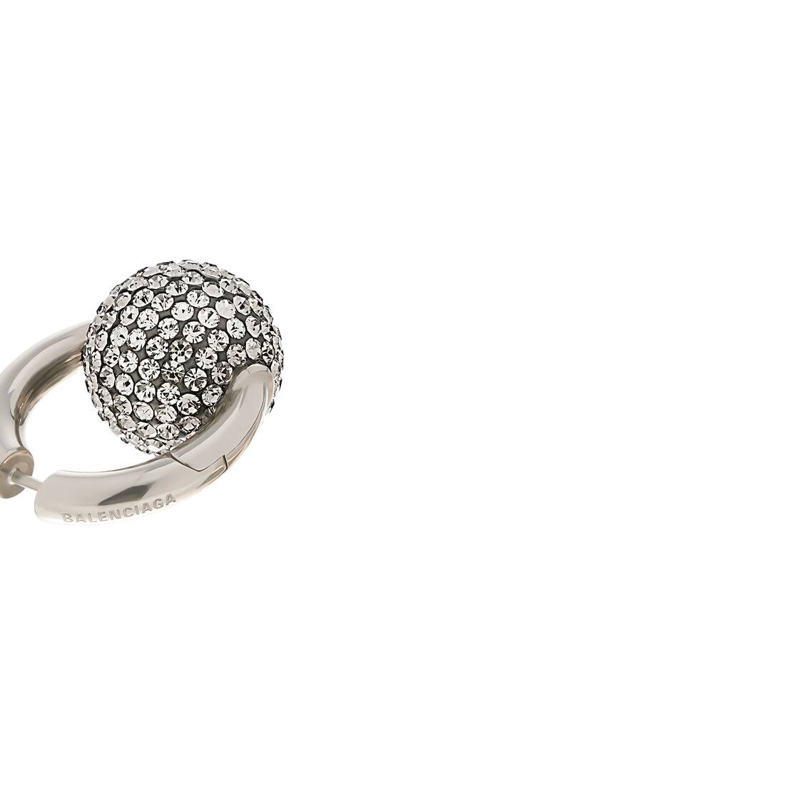 Women's Quantum Earrings in Silver - 2