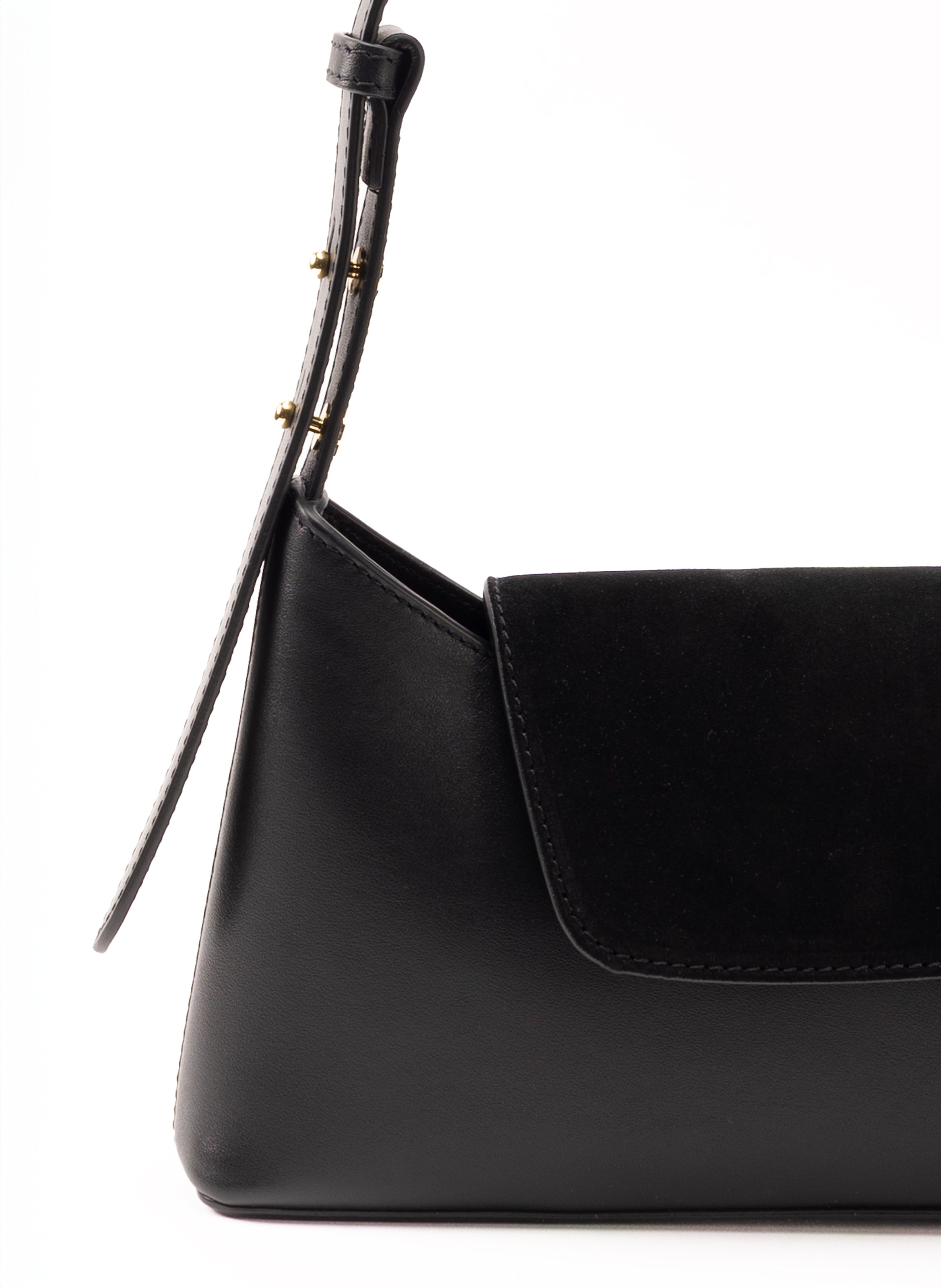 Envelope Suede/Leather Black - 4