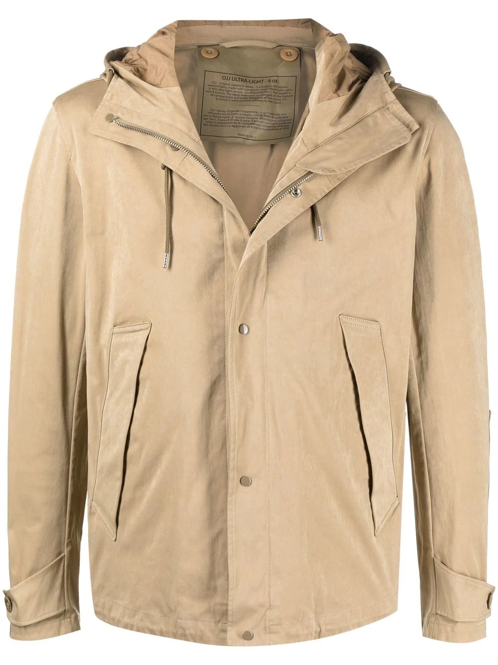 lightweight button-front jacket - 1