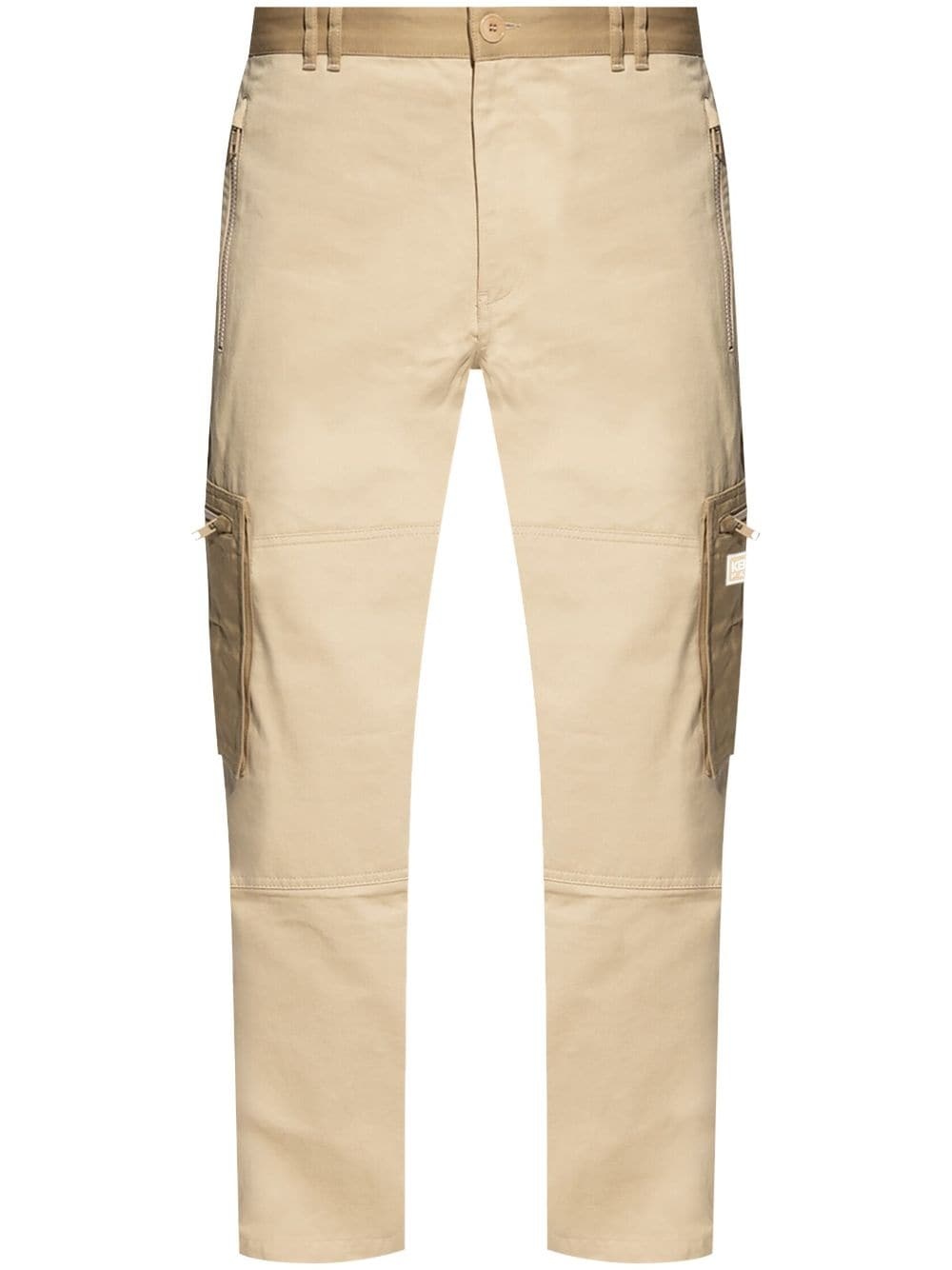 slim-cut cargo pants - 1