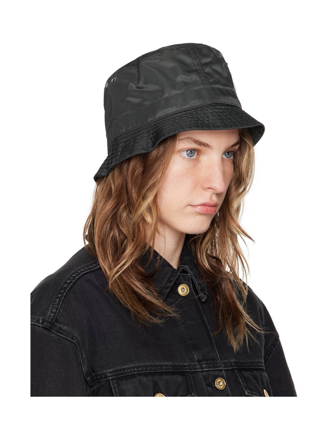Black Les Classiques 'Le bob Ovalie' Bucket Hat - 2
