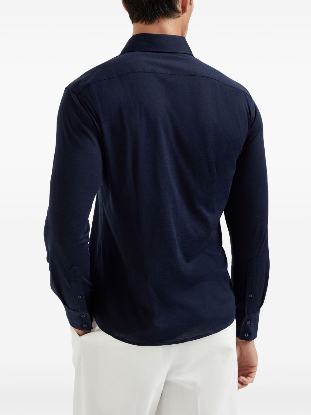 Brunello Cucinelli Shirts Blue - 4