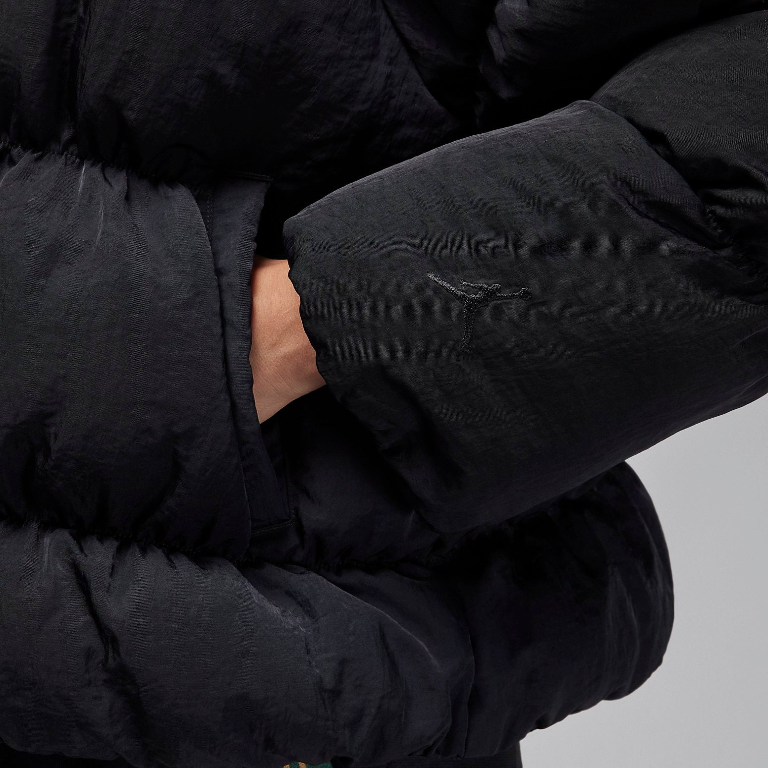 (WMNS) Air Jordan Puffer Jacket 'Black' FB5149-010 - 2