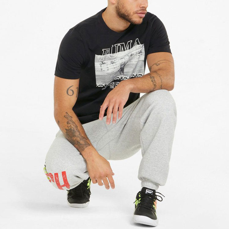 PUMA Dylan Graphic T-Shirt 'Black' 532730-11 - 5